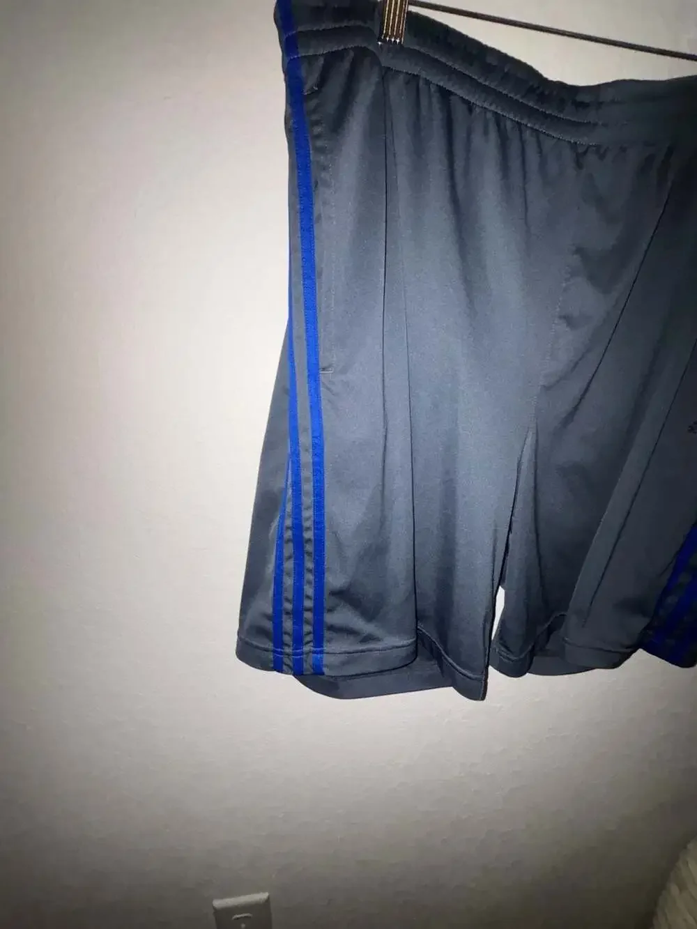 Adidas Climalite Three-Stripe Athletic Training Shorts